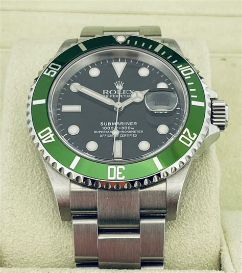 rolex grüne lünette|rolex submariner grün preis.